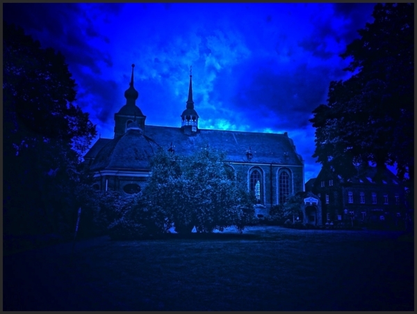 Kloster Kamp zur blauen Stund`