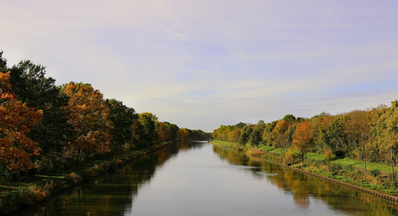 Herbstanfang am Mittellandkanal