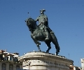  bronzene Reiterstatue von König Joao I,