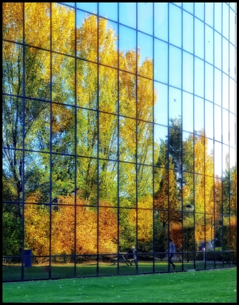 Herbst gespiegelt