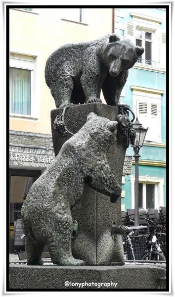 Der Bärenbrunnen von Bernkastel  ist eine Legende