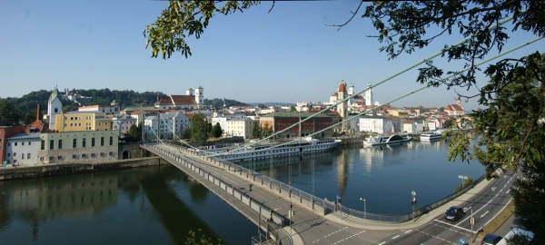 Luitpoldbrücke über die Donau, Passau