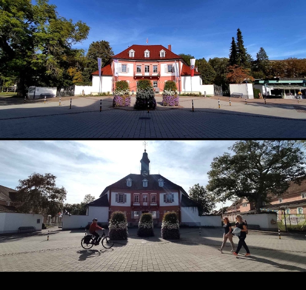 Bad Dürrheim hat zwei spiegelbildlich