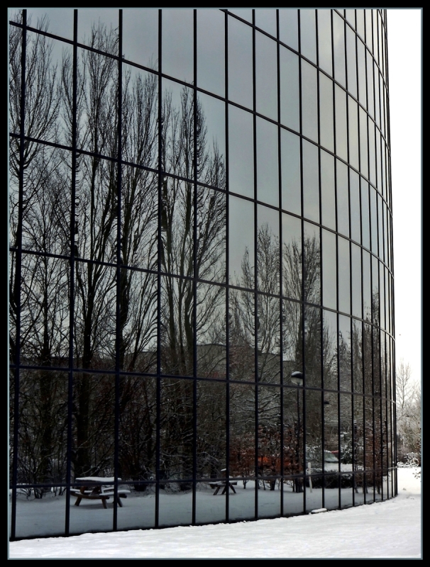 Moderne Architektur   Glashaus