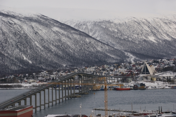 Brücke über den Tromsösund