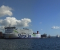 Blick über den Kieler Hafen
