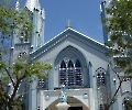 Kirchgang in den Philippinen
