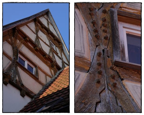 Das älteste Haus hier im Ort, man schätzt 1514 ist es erbaut...