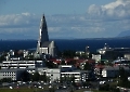 Berühmte Kirche in Reykjavik