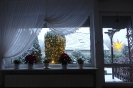 Blick aus dem vorweihnachtlichen Fenster...