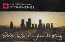 Eintrittsbilliet Stonehenge, England