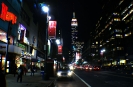NYC - nochmals bei Nacht den Wolkenkratzer abgelichtet...