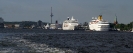 Kieler Hafen - 4er Cruiser sind hier zu sehen...