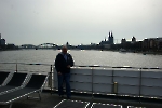 Start meiner Flusskreuzfahrt in Köln