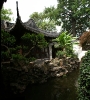 Tempel mit Garten im Umland von Shanghai